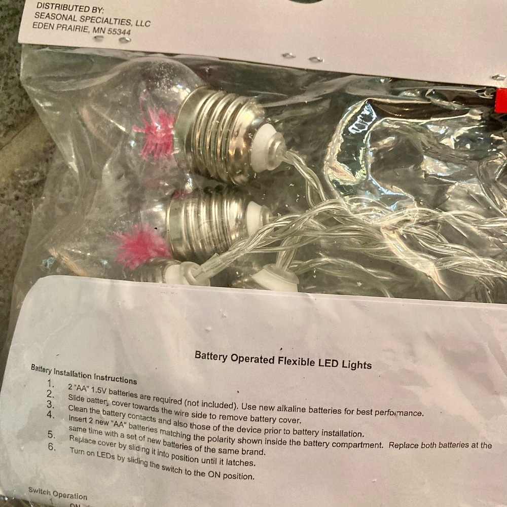 🎄Target Bullseye 🎯 Multi-Colored 🎄Tree String Lights | NWT ✨ - Picture 4 of 4